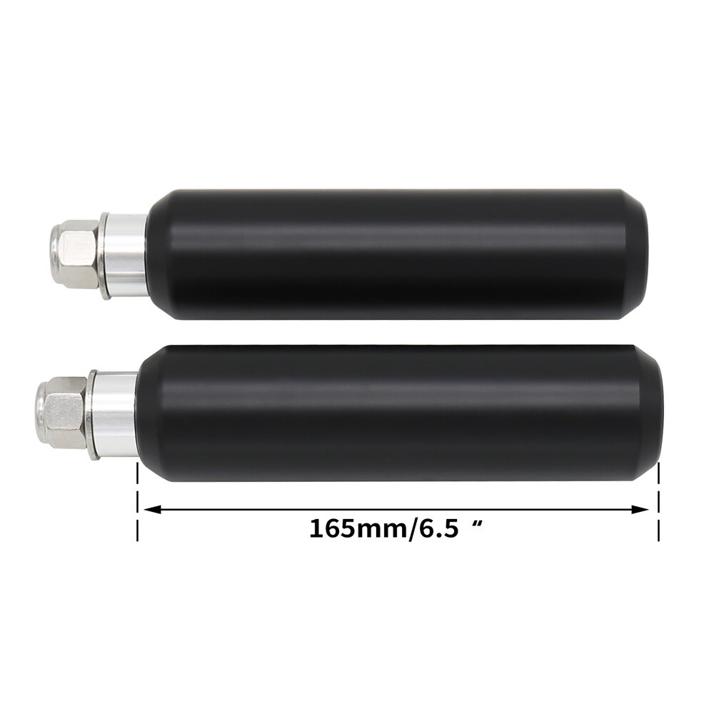 4″ 6.5″ Shock Mount Frame Slider Protection Bar For Harley Dyna Models 2006-2017