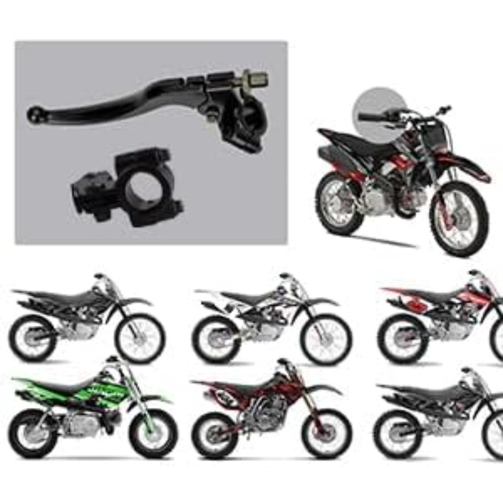 7/8″ 22mm Left Clutch Handle Lever Perch for CRF50/70/80 XR50/80/100 98cc 125cc