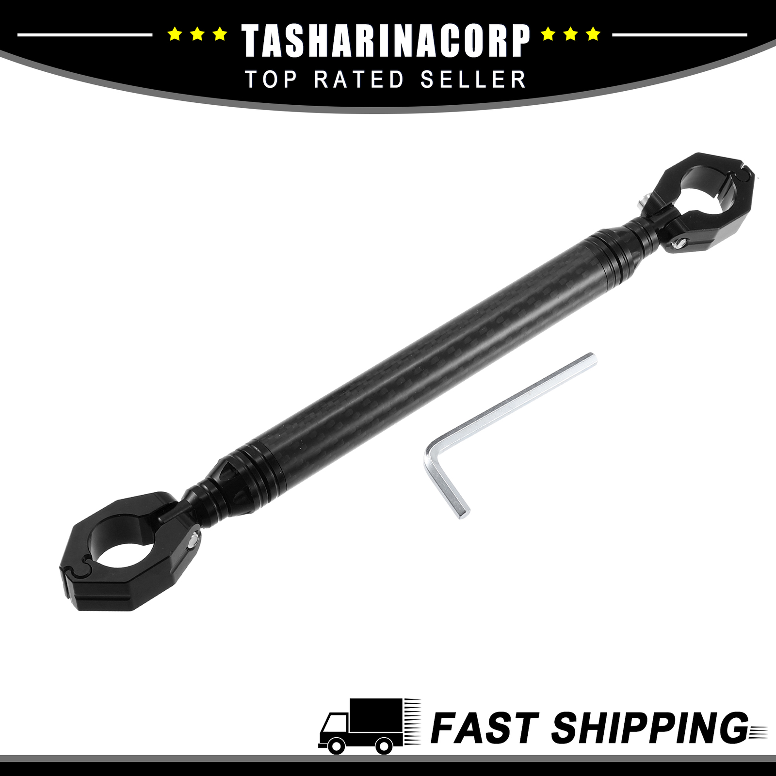 Universal Piece of 1 22mm Motorcycle Balance Bar Crossbar Handlebar Adjustable