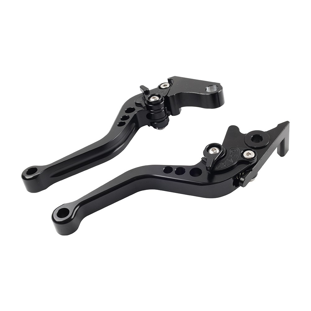 CNC Adjust Short Brake Clutch Levers For BMW R1200GS/R1250GS 2013-2020 Black