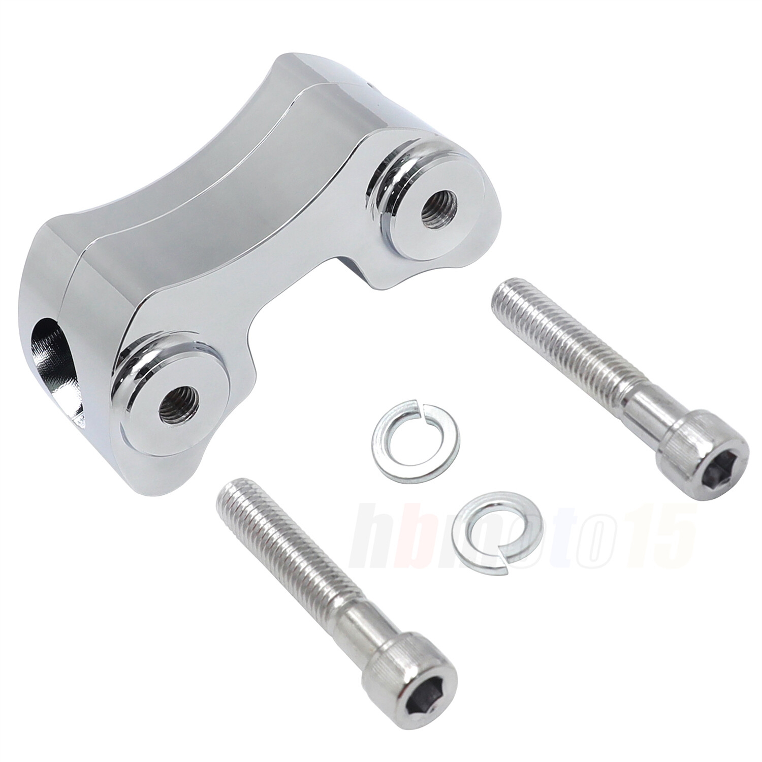 1-1/4” Chrome Handlebar Riser For 1.25 Inch diameter Bars 1997+ Harley Road King