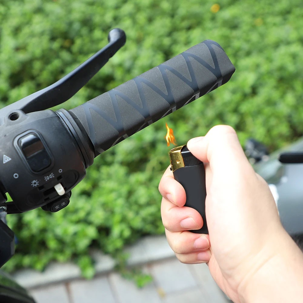 4x Motorcycle Handlebar Brake Grip Sleeve Cover Non-slip Rubber Pad Accessories