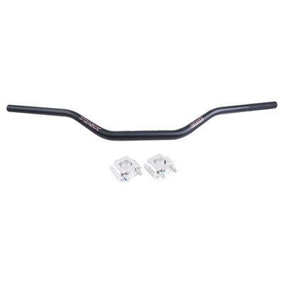 Tusk Universal Big Bar Clamp and Bar Kit Tusk Chub Big Bar CR High Bend Black
