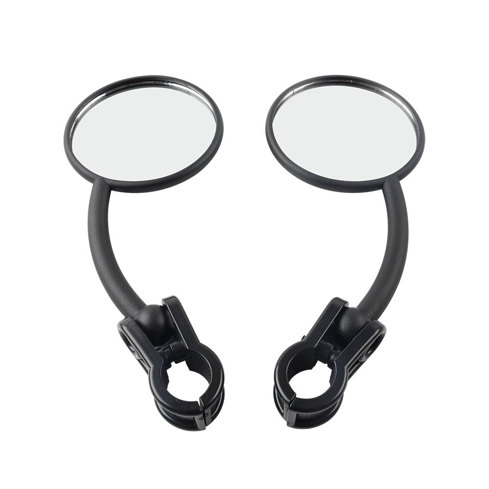 Right & Left Hand Dual Sport Mirror Fit Motorcycle Dirt Bike Supermoto Adv Atv