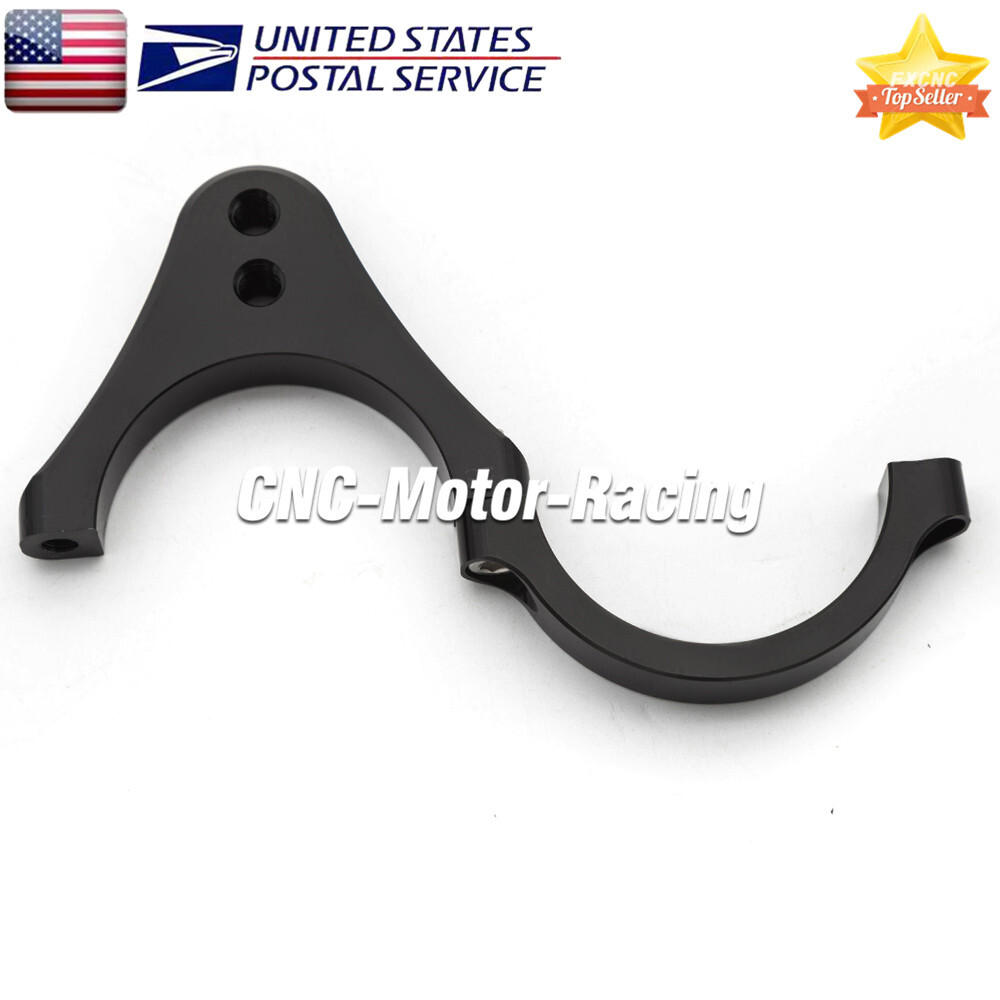 35mm-54mm 1pcs Universal CNC Steering Damper Brace Bracket Fork Clamp Mount USA