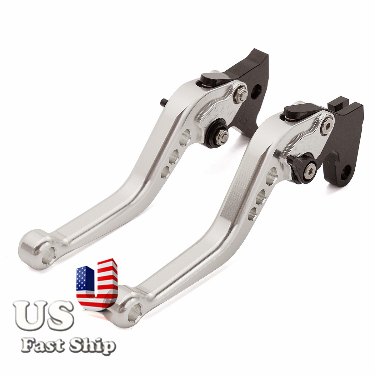 For Honda Z125 MONKEY 2018-2025 2024 2023 CNC Silver Short Brake Clutch Levers