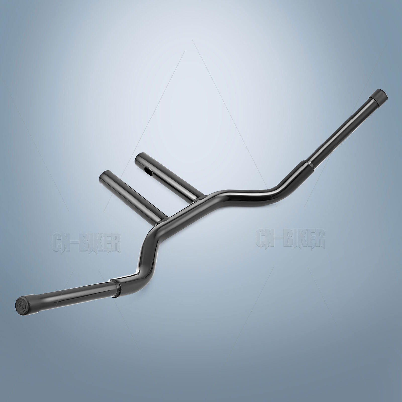 Black 12″ Rise MX-T Bars Handlebar For Harley Road King Dyna Sportster 883 1200