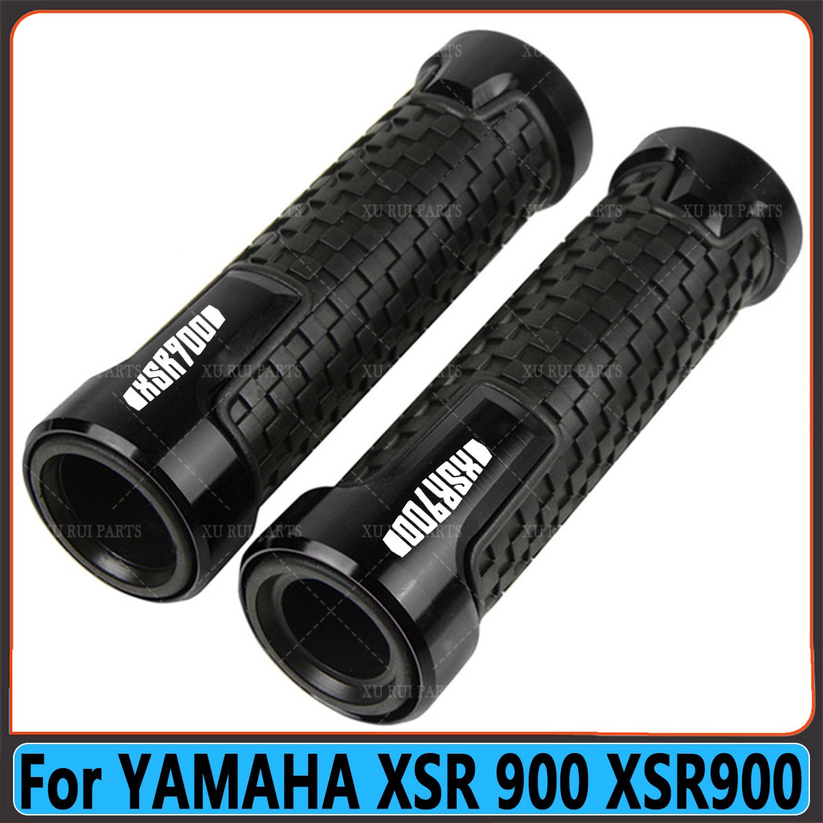 For YAMAHA XSR 900 XSR900 CNC Machined Aluminum None-Slip Handlebar Handl Grips