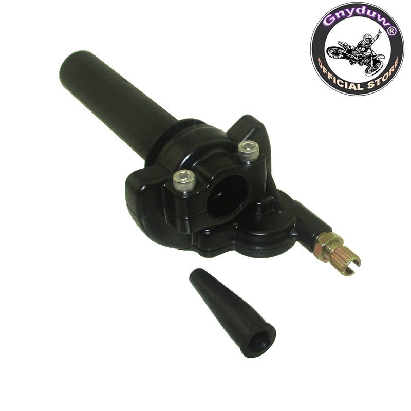 Gnyduw Twist Handle Throttle Control For 2-Stroke Yamaha YZ125 YZ250 1996-2017