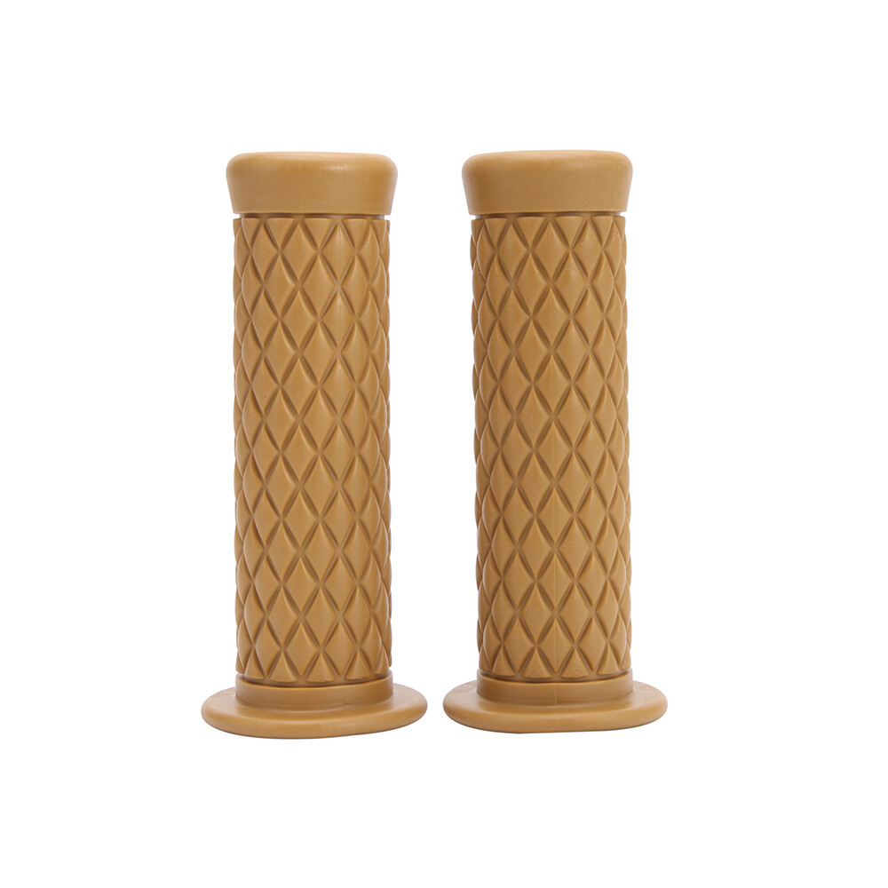 Motorcycle 7/8″ Hand Grips Handlebar Gel Rubber For Honda Suzuki Yamaha Kawasaki