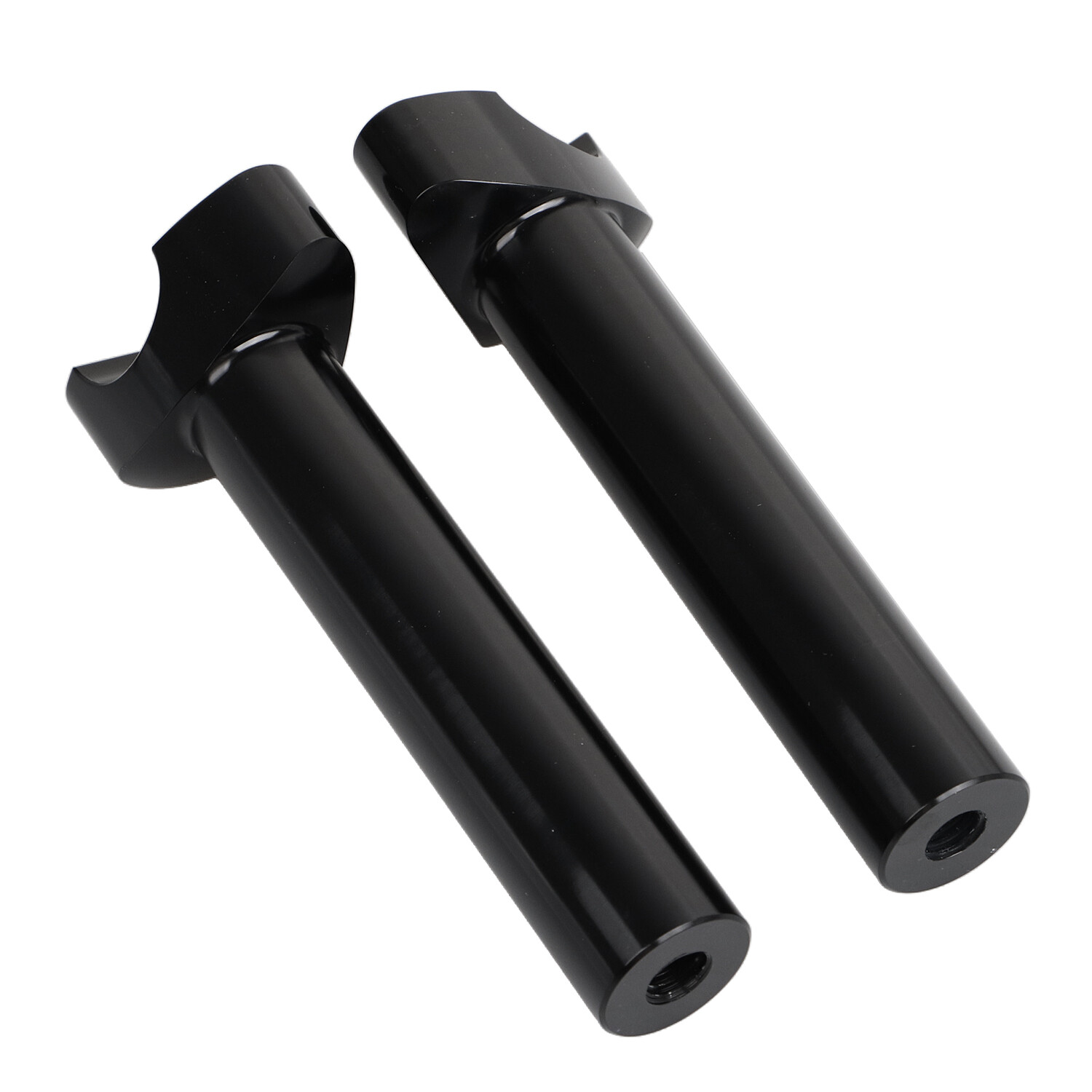 6.5″ Straight Handlebar Risers For Harley 1″ Bar Heritage Softail Dyna Road King