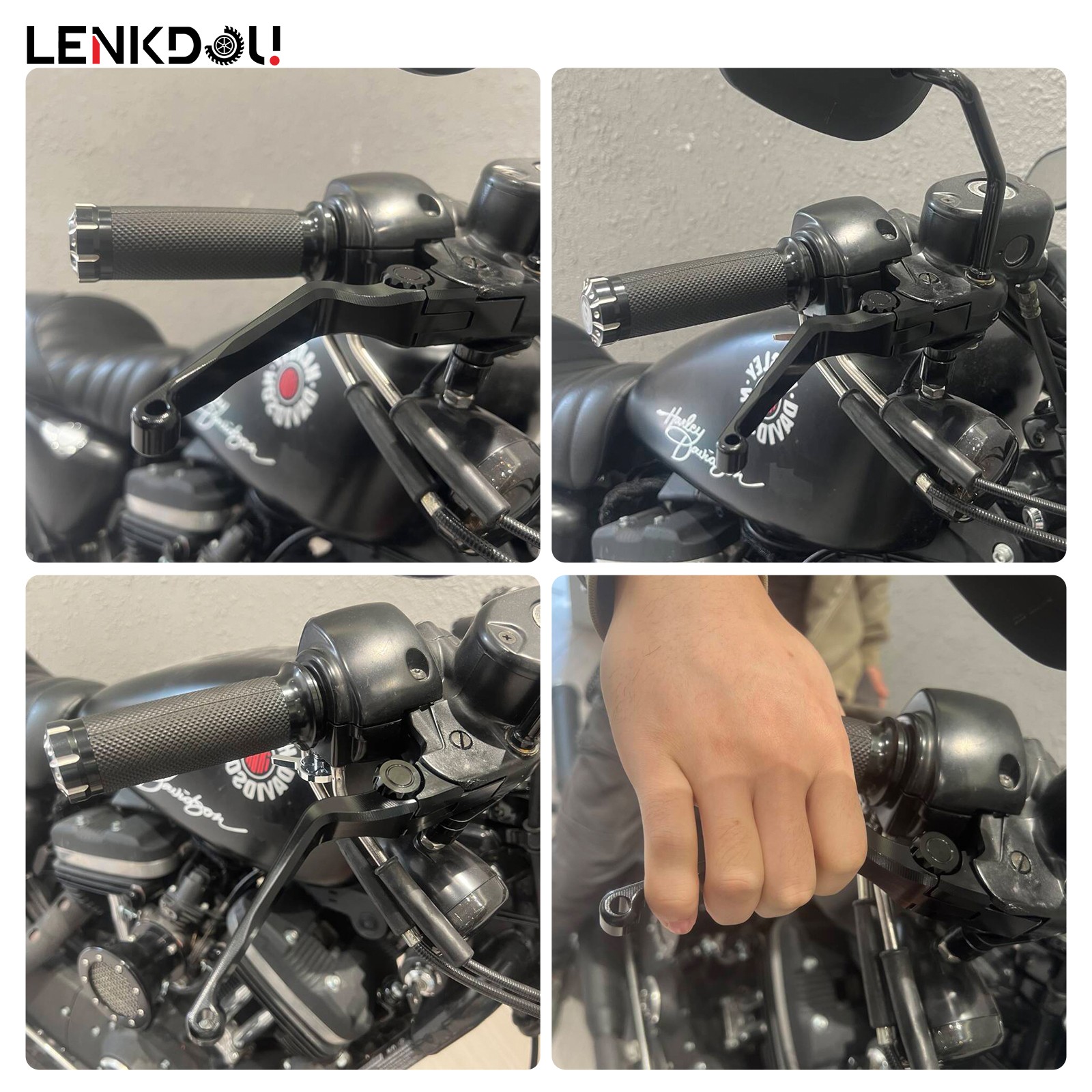 Hand Brake Clutch Levers For Harley Touring Touring Road King Street Glide FLHX