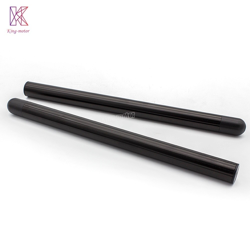 2 PCS 7/8″ Clip On Ons Replacement Handle Bar Handlebars Tube Aluminium Black US
