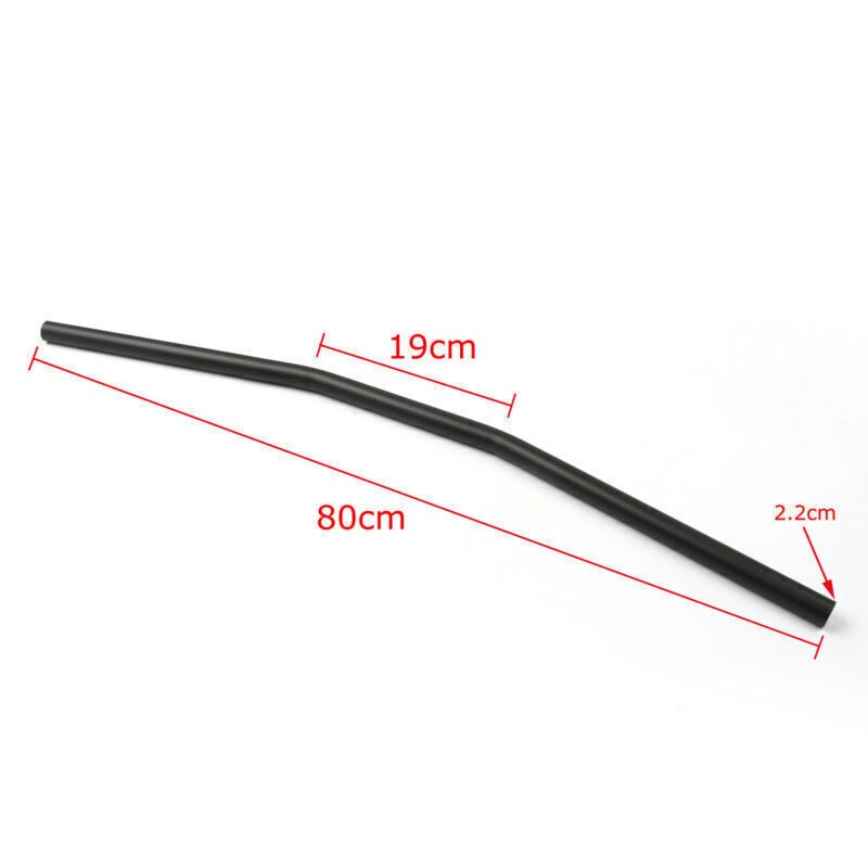 Chrome Cafe Racer 7/8″ Handlebar Bar For Honda CB GS XS 650 750 850 900 1100🏍️