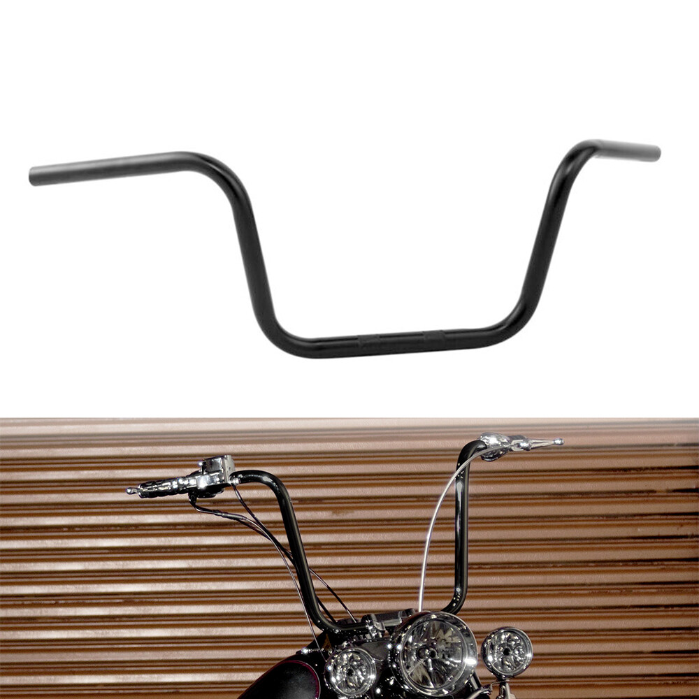 10″ 12″ 14″ 16″ Ape Hangers 1″ Mini Handlebar Fit For Harley Softail Dyna