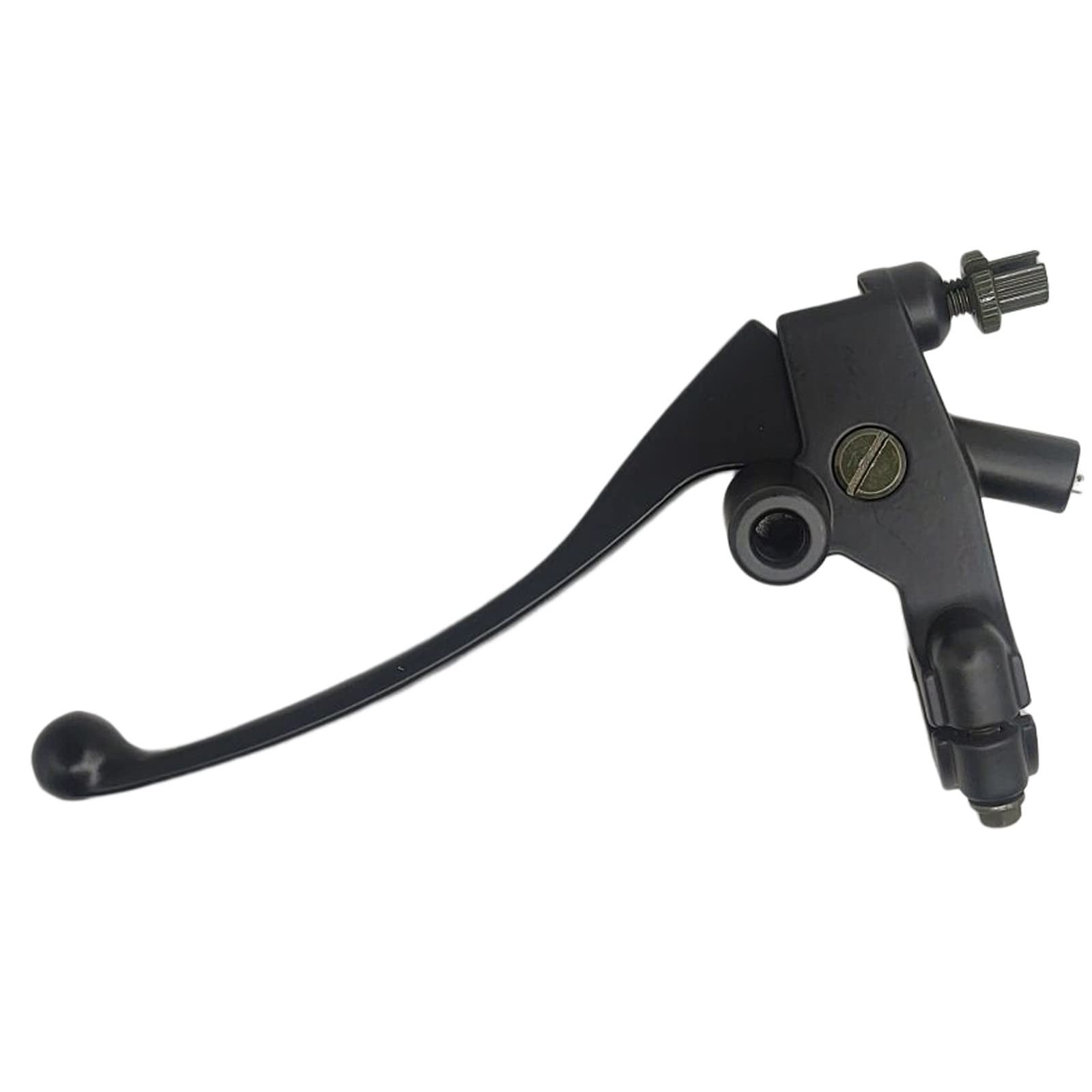 7/8″ 22mm Left Clutch Brake Lever Perch With Mirror Mount For Motorcycle Mirr…