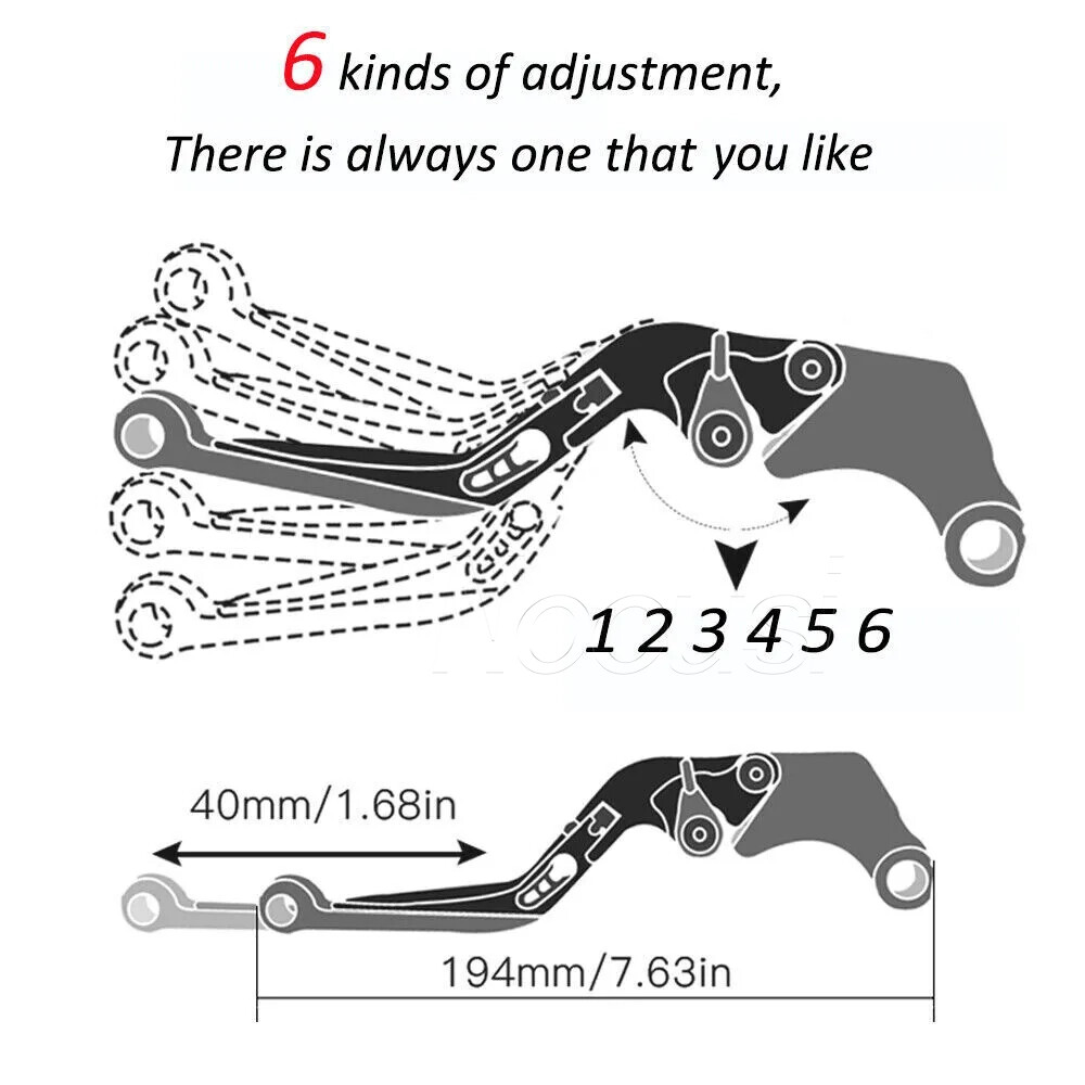 For BMW F900XR F900R 2020-2022 2023 2024 Adjustable Folding Brake Clutch Levers