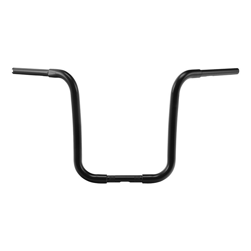 16″ Rise 1-1/4″ Ape Hanger Handlebar For Harley Sportster XL Softail Dyna Black