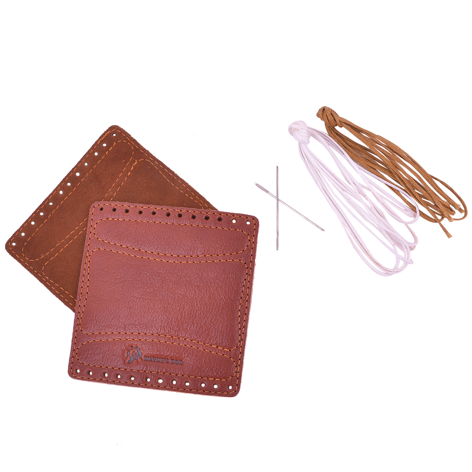 Genuine Cowhide Leather Motorcycle Handlebar Grips Handlebar Cover in Brown