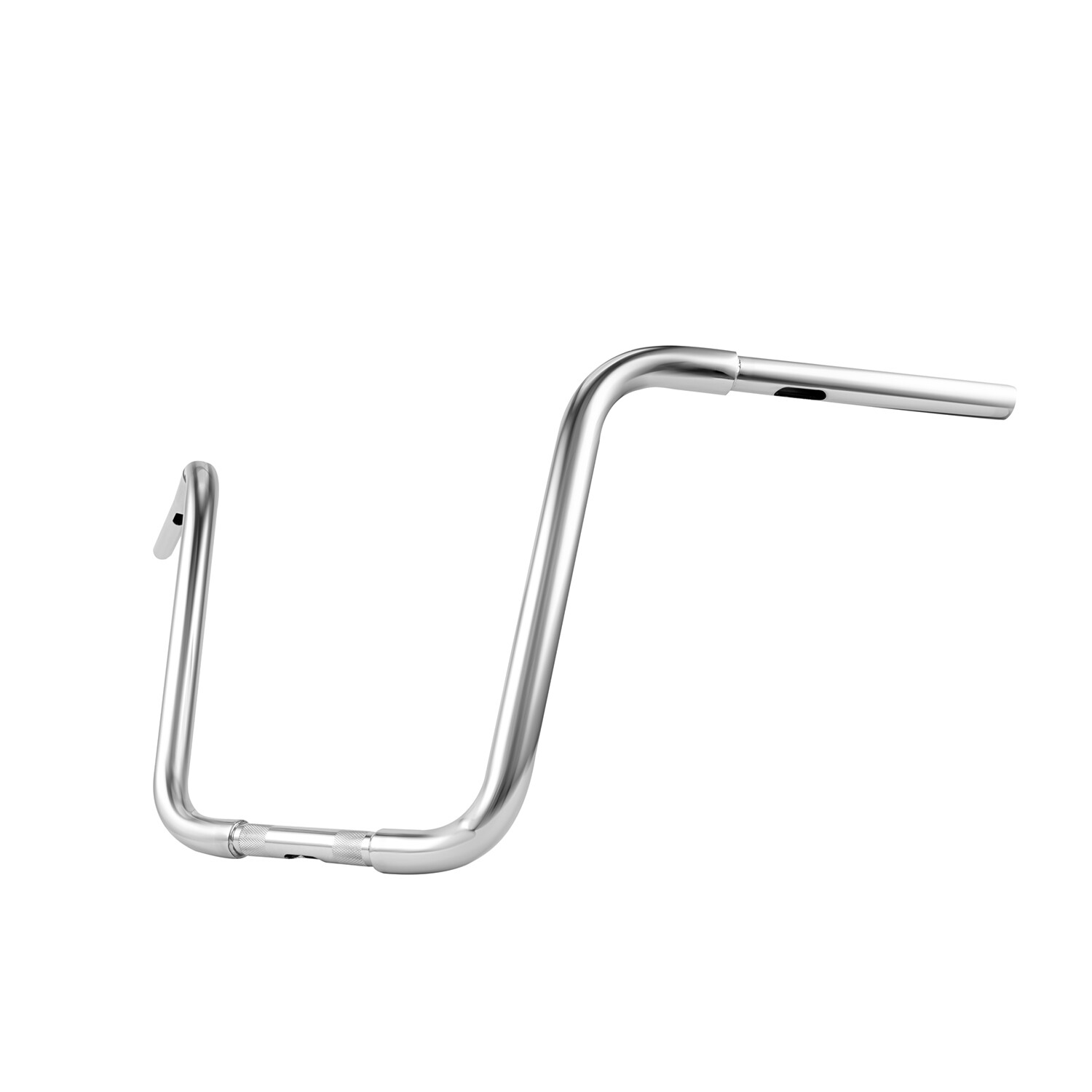 Chrome Iron 16″ Rise 1″ Ape Hanger Bar Handlebar Fit For Harley Springers Models