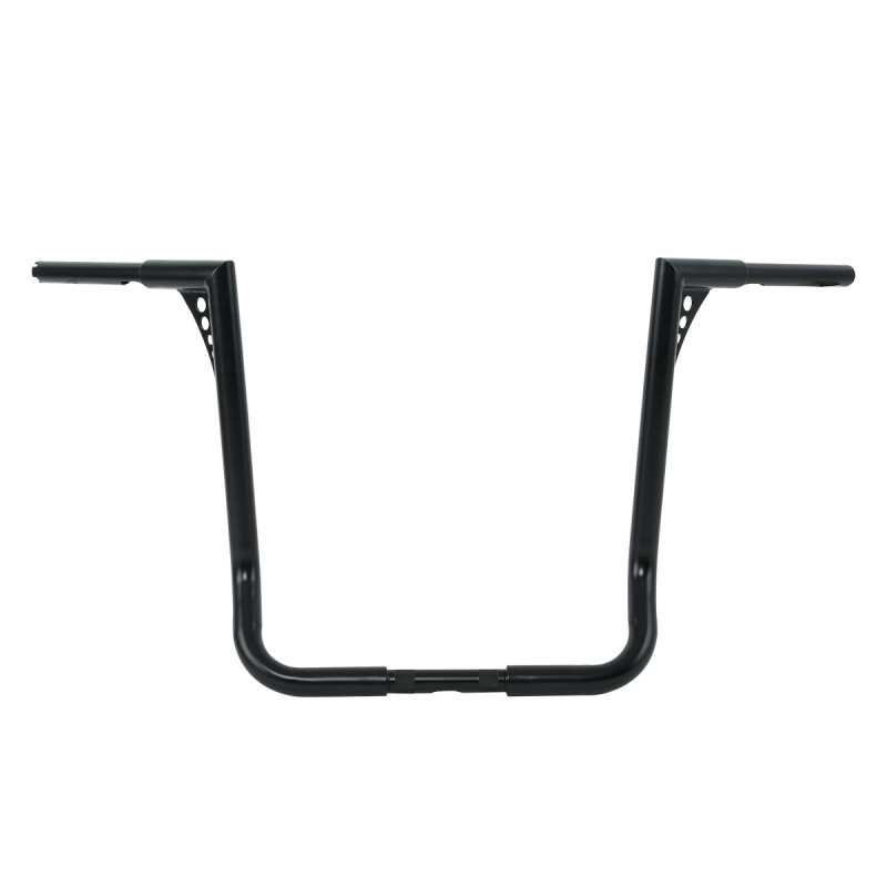 Black 1-1/4″ 18″ Ape Hanger Bar Handlebar Fit For Harley Touring Glide 82-24 23