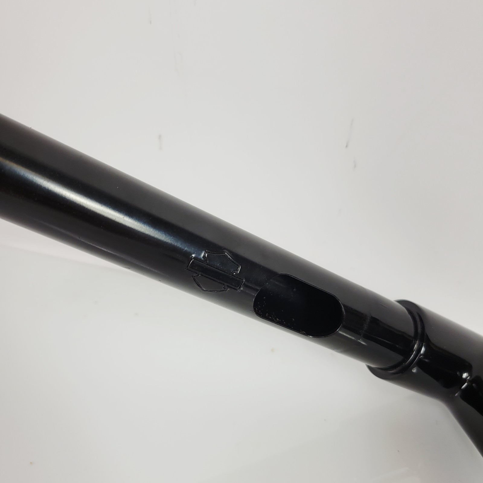 oem Harley-Davidson Batwing Chizeled Handlebar 12″ Ape 1.25 Gloss Black 55800863