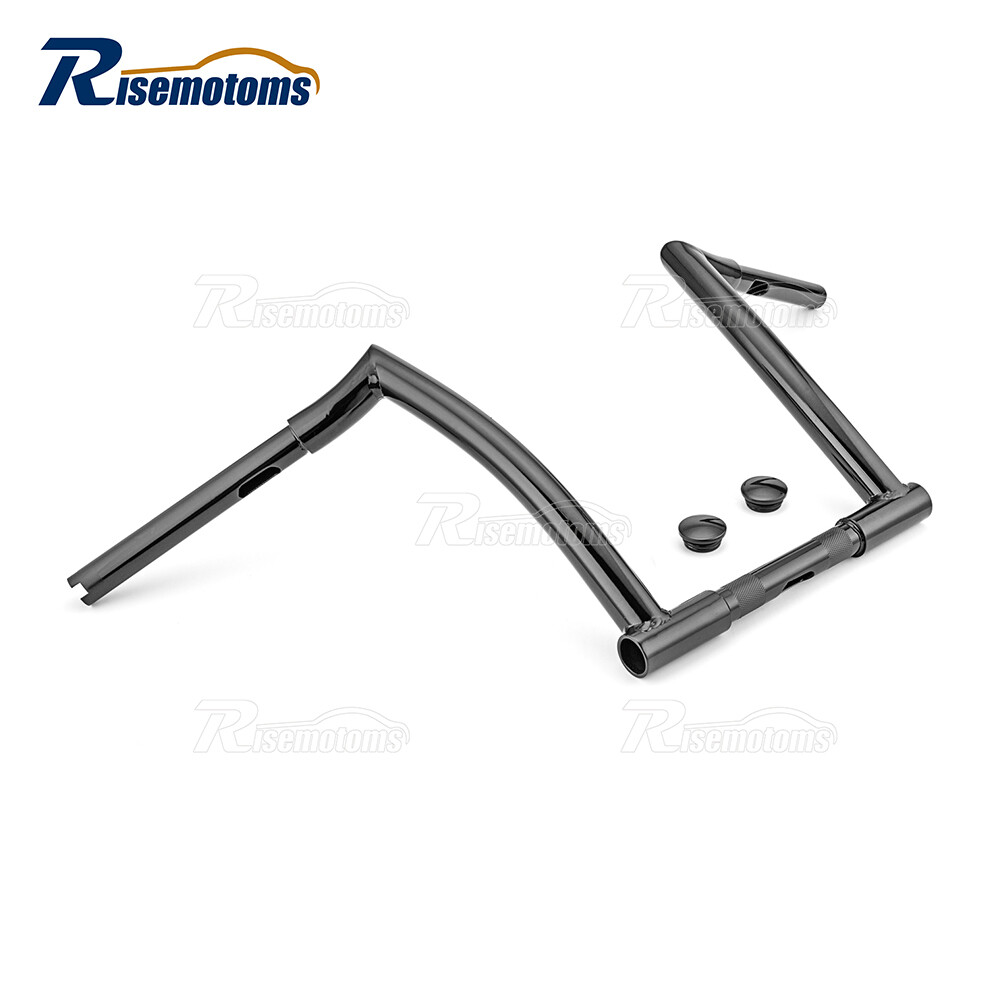 10″ 12″ 14″ 16″ Meathook Ape Hanger Handlebar For Harley Sportster Dyna Softail