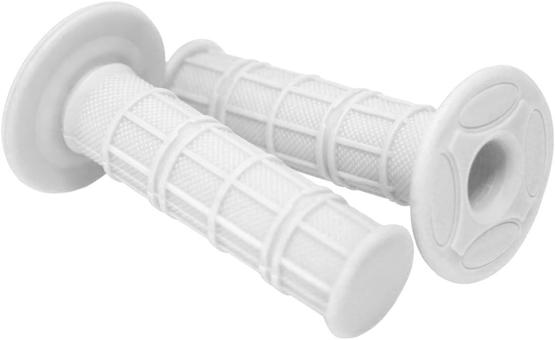 Durable Rubber Handlebar Grips Set – 2pc for Dirt Bike & Motorcycle – 7/8 x 1