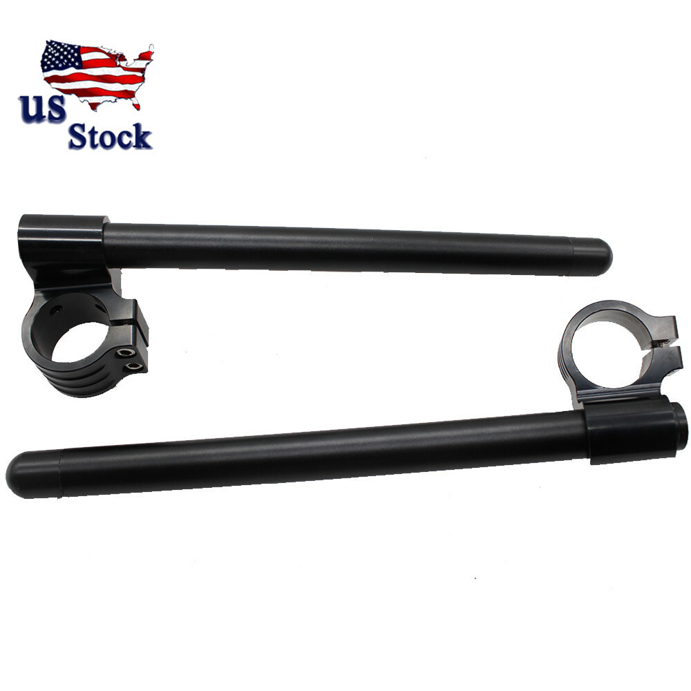 Aluminum 7/8″ 22mm Motorcycle Vortex Clip On Ons Handle Bars Handlebars Tube
