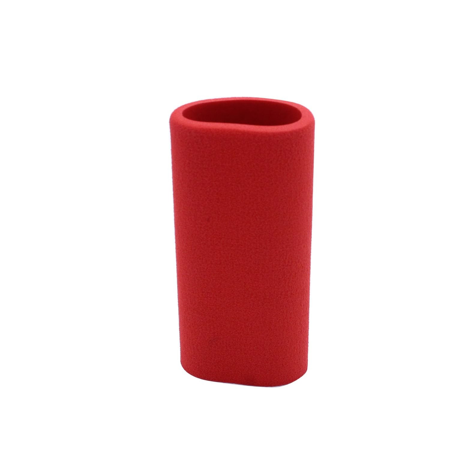 1 Pair Grip Slip-on Foam Covers Red Universal Motorcycle Anti Vibration red