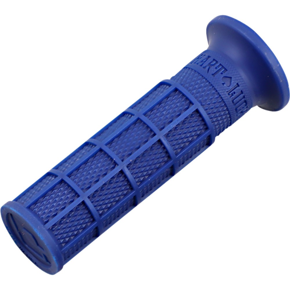 ODI Hart-Luck Signature Full-Waffle Slip-On Grip – Blue Motorcycle V02FWDU