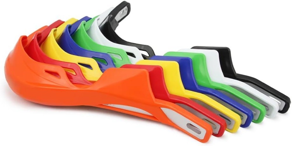 Universal Dirt Bike Hand Guards – Durable 6061 Aluminum & PP Plastic – Yellow