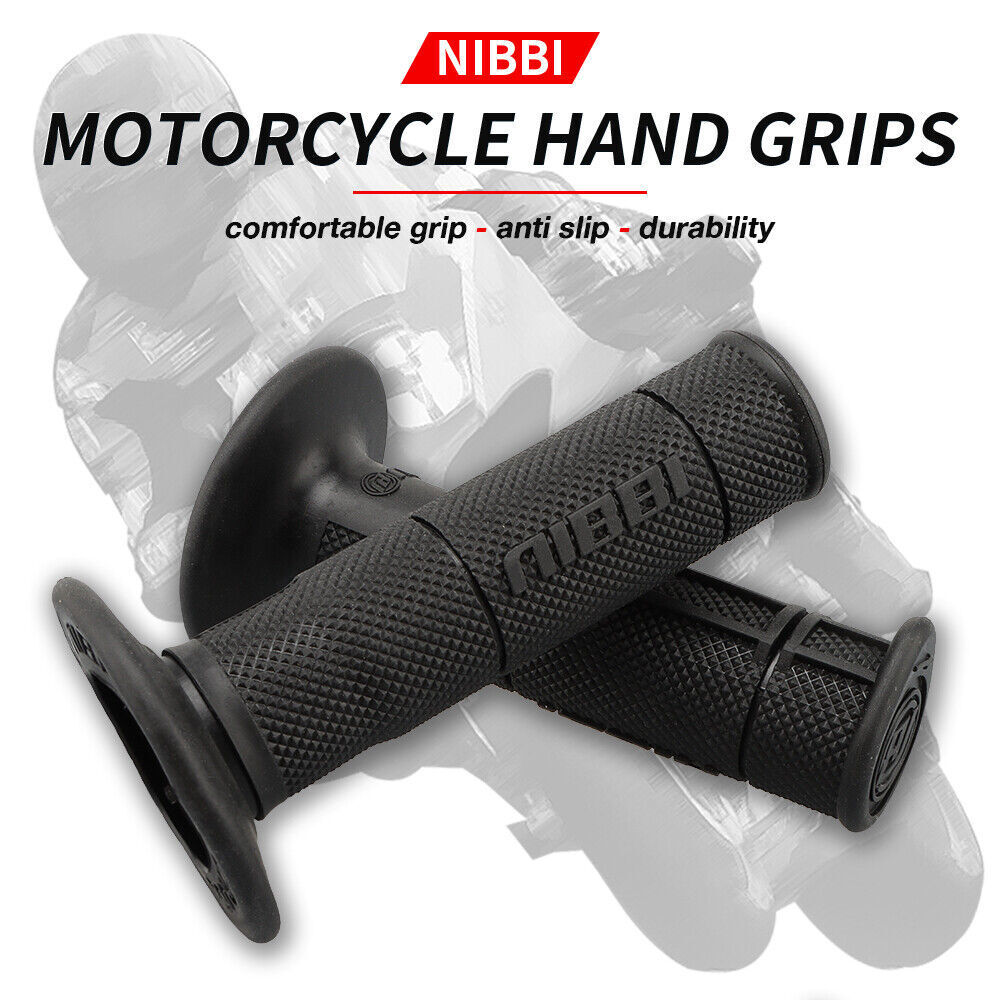 NIBBI 7/8″ 22mm Handlebar Hand Grip For Suzuki RM85 RM125 RM250 RMZ450 DRZ400SM