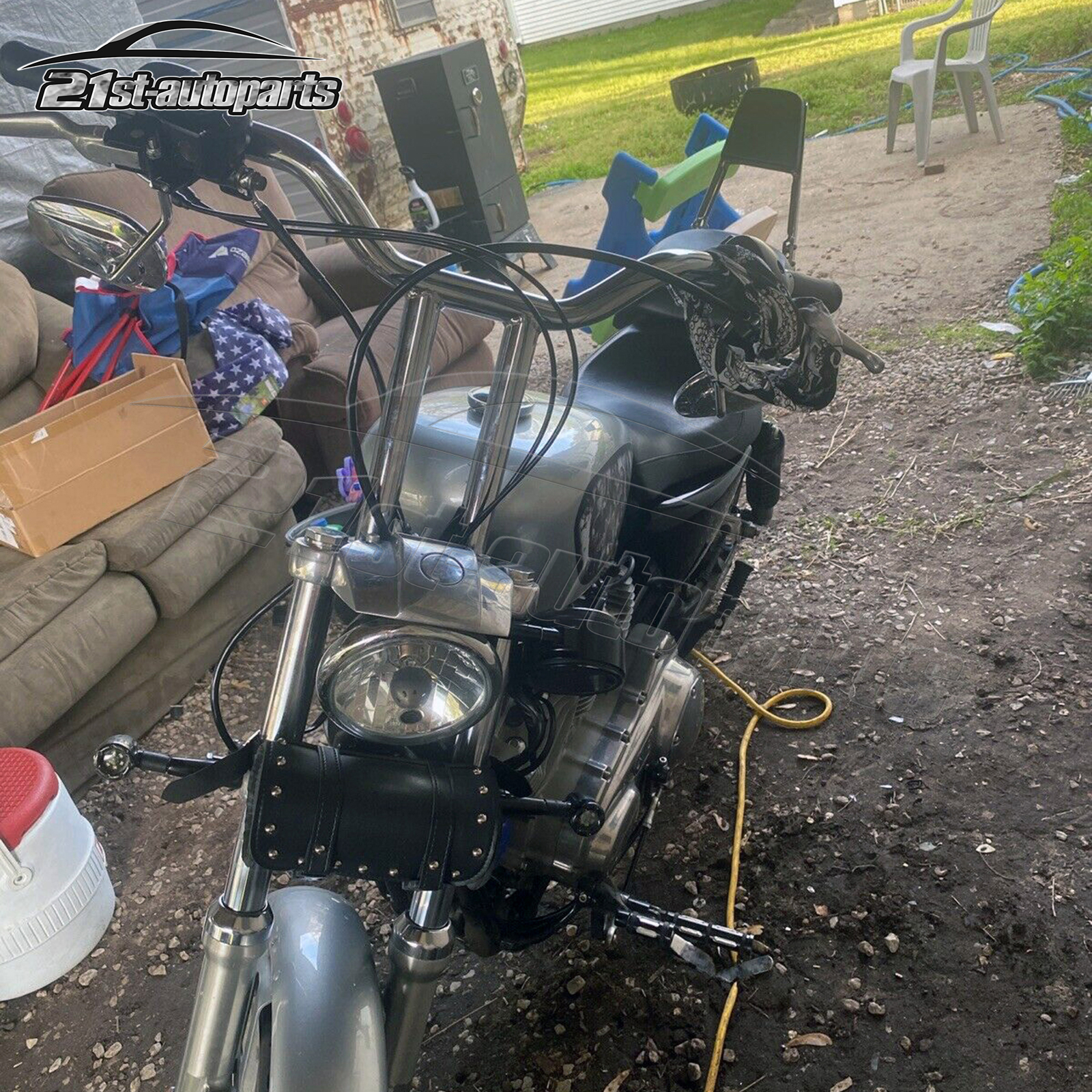 10″ 12″ 14″ 16″ MX-T Bars Handlebar For Harley Softail Sportster Dyna Wide Glide