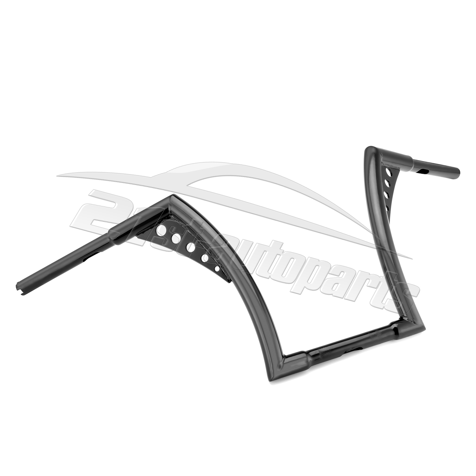 10″ 12″ 14″ 16″ Rise Ape Hangers Handlebars For Harley Softail Dyna Sportster XL