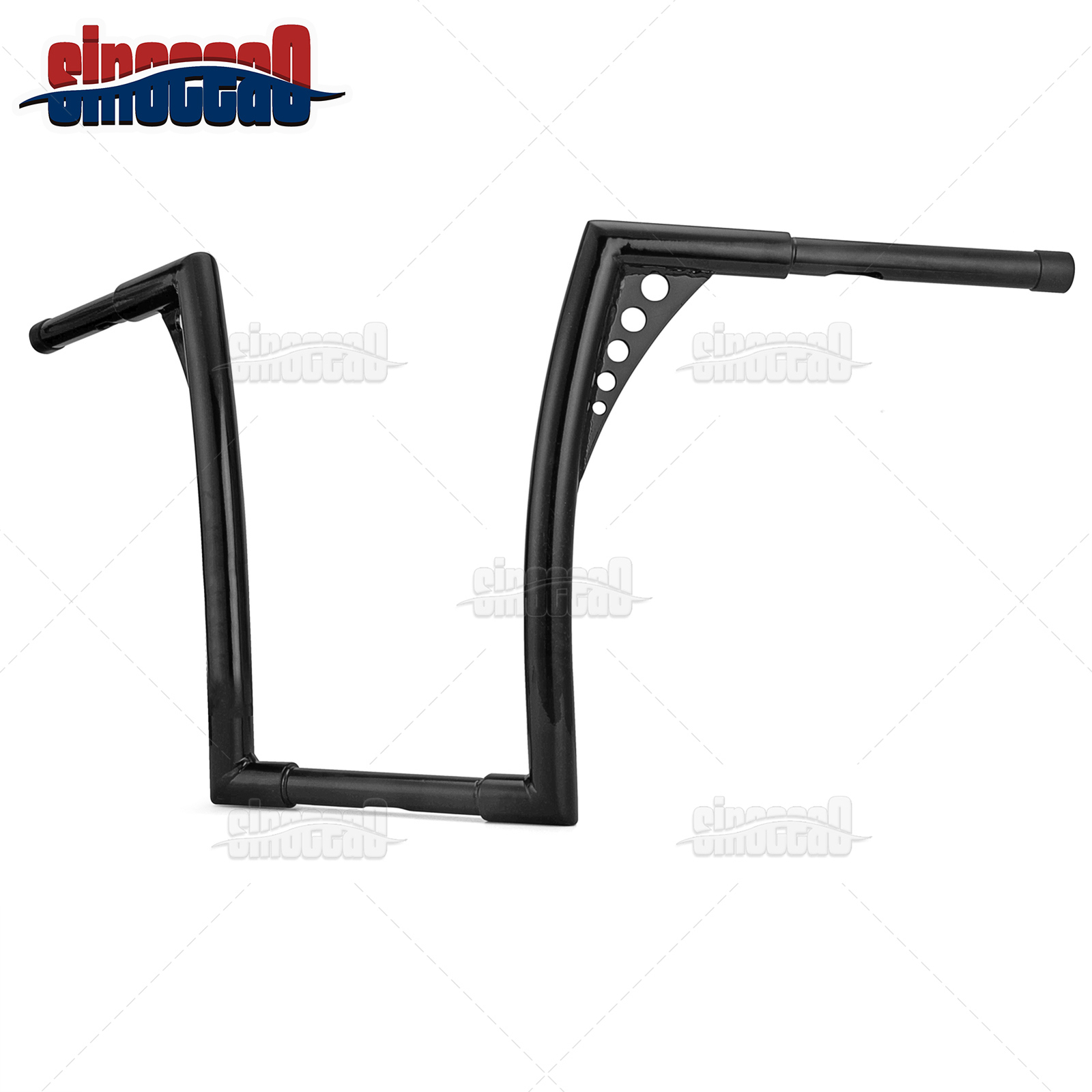 12” Rise Ape Hanger Handlebar For Kawasaki Vulcan 500/900/1500/1600/1700/2000