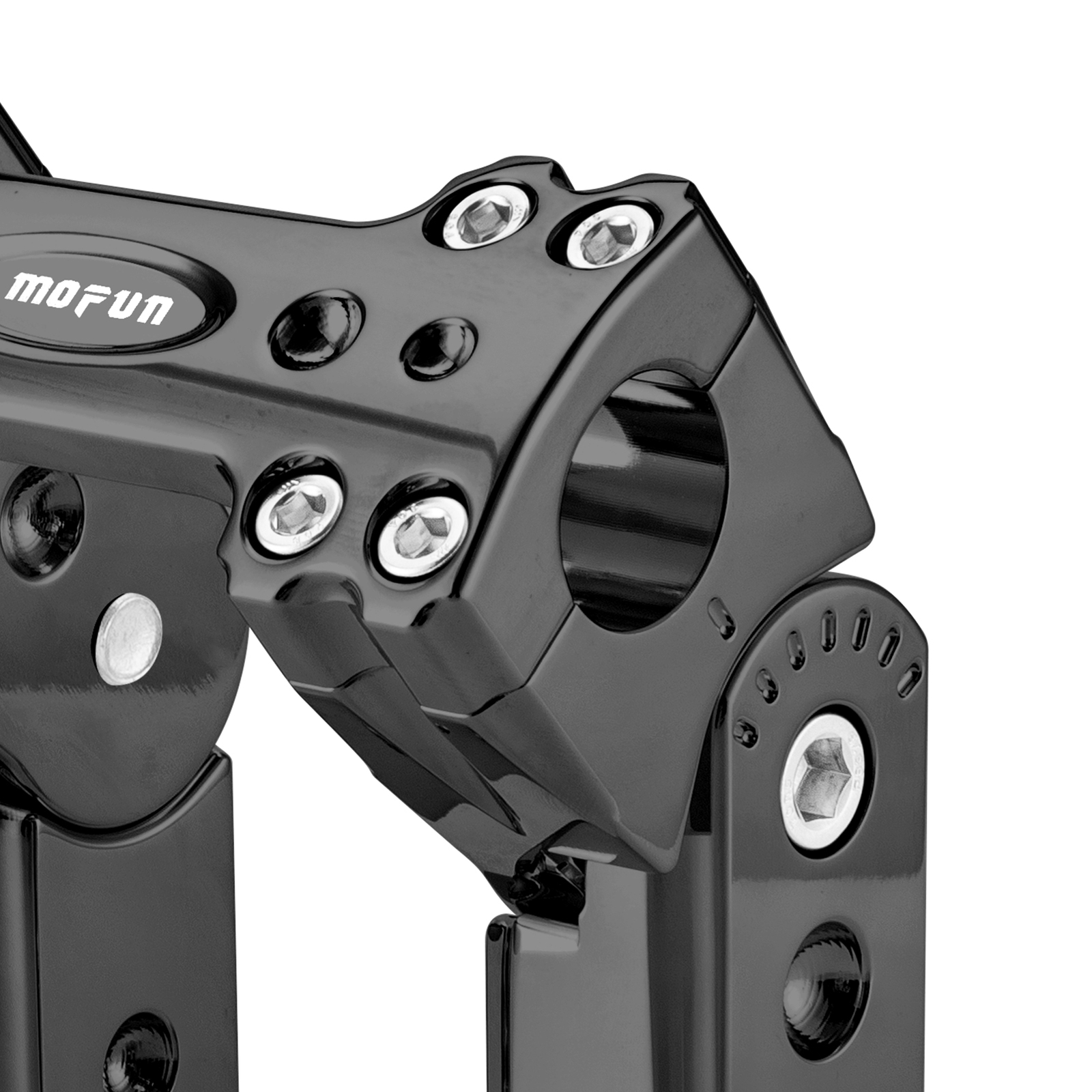 6″ Tall Adjust Pullback Handlebar Riser 1″ Clamp for Harley Sportster 1200 883
