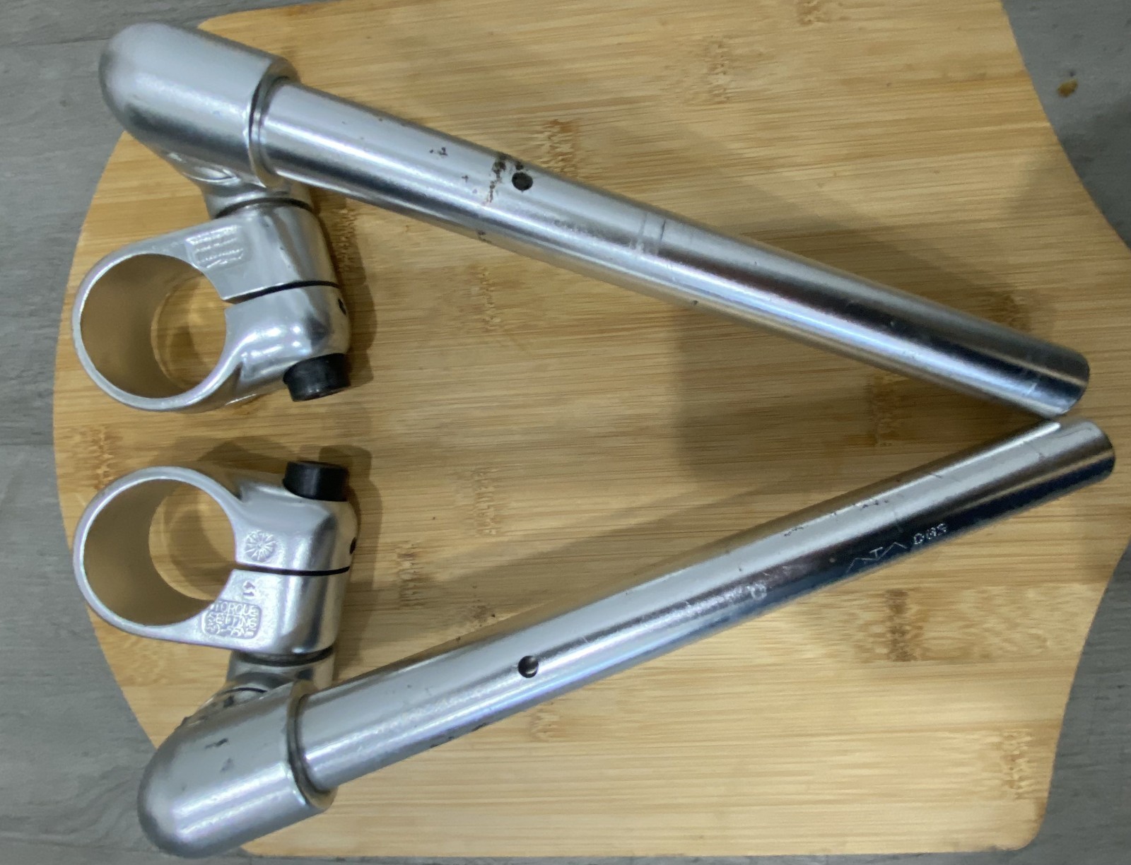 Tommaselli Adjustable Clip-On Aluminum Handlebar 41mm Triumph Harley Cafe Racer