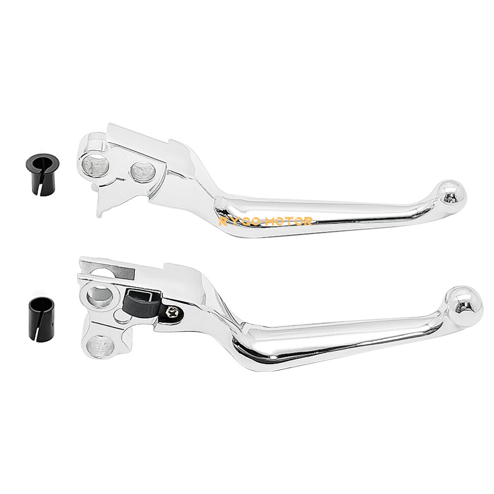 Brake Clutch Lever Chrome for Harley Davidson Road King Softail Street Bob 96-14