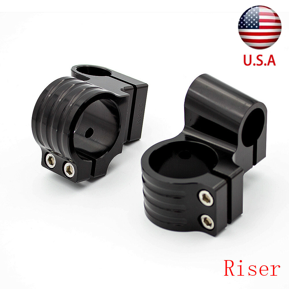54mm Fork Clip on Clip-ons Handlebar Head Mount Clamp 1″ Rised Universal Motor