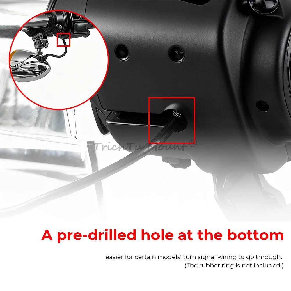 Aluminum Hand Control Switch Housing Covers Button Caps For Harley Dyna Street