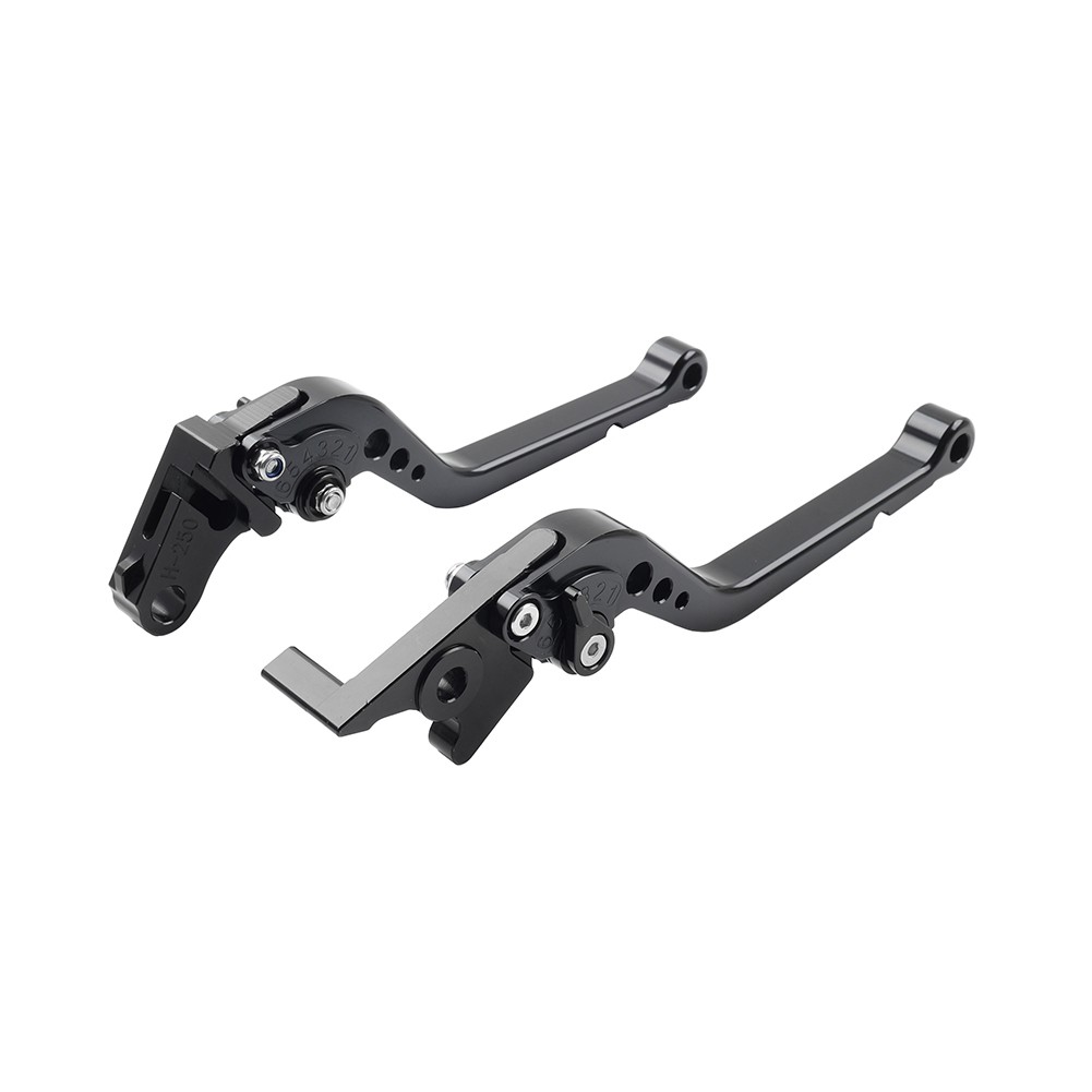 Black Adjust Long Brake Clutch Levers For BMW F800GS/Adventure 08-18 F800R 09-18
