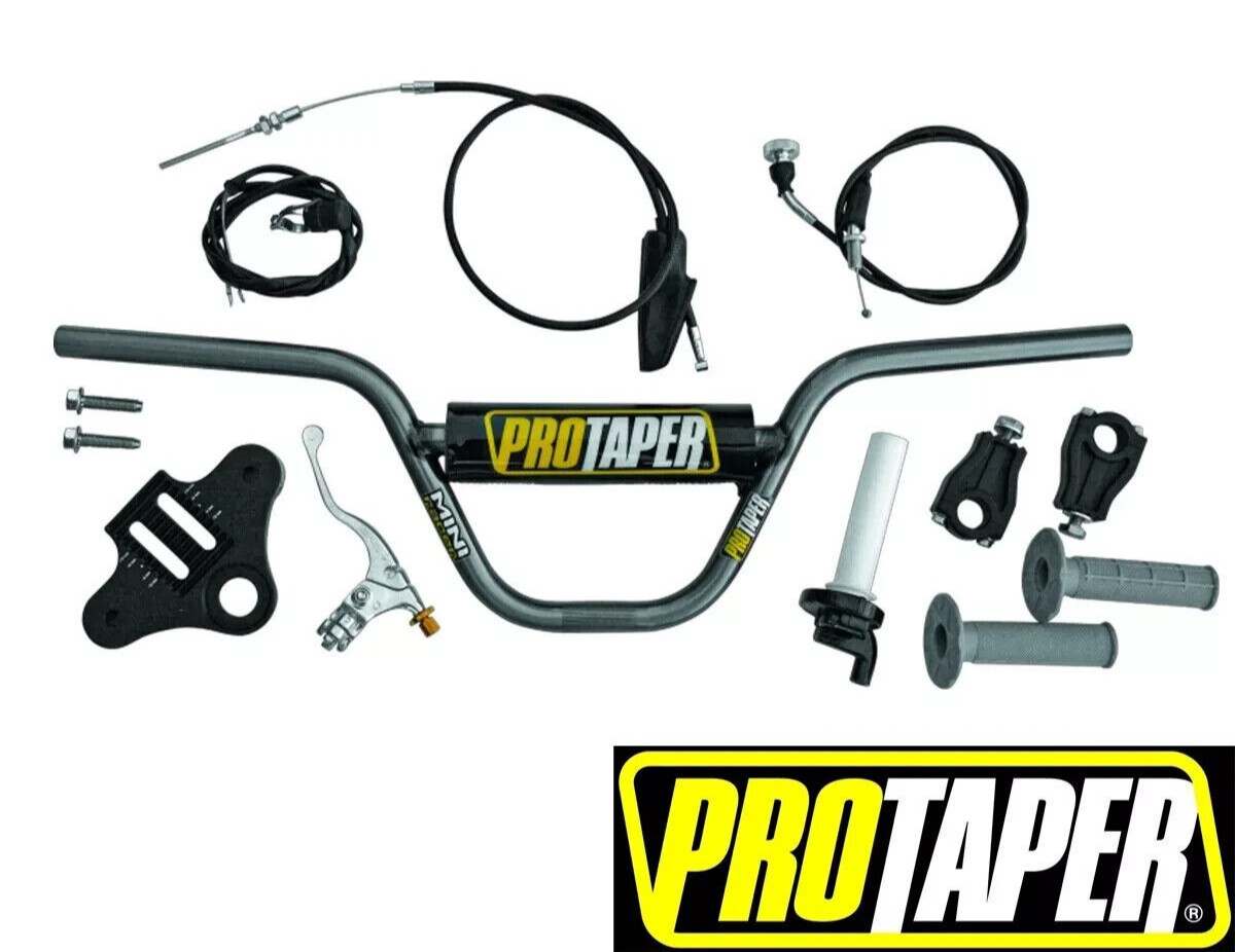 ProTaper Pit Bike Tall 7/8″ Handle Bar & Control Kit Honda 50 CRF XR CRF50 XR50