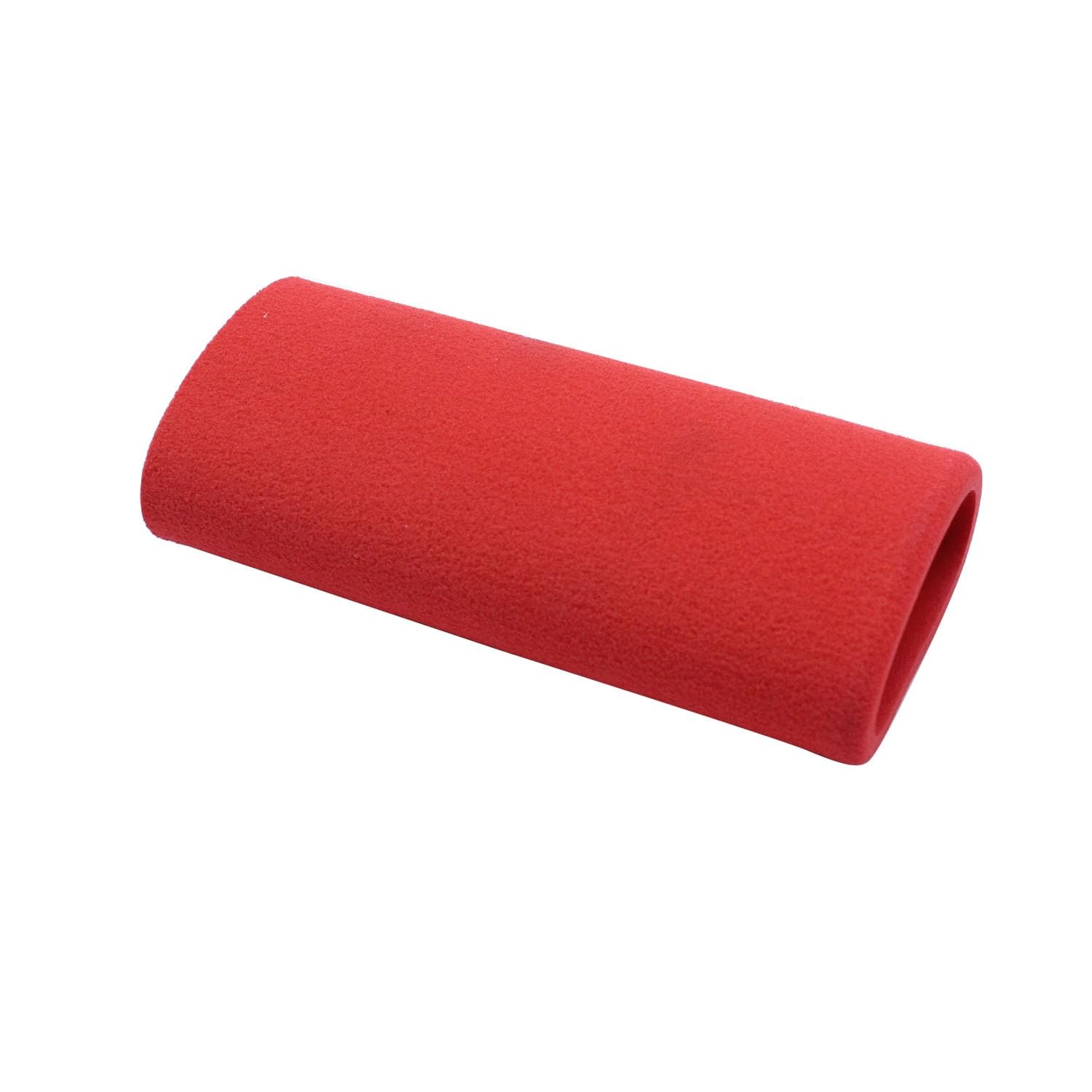 1 Pair Grip Slip-on Foam Covers Red Universal Motorcycle Anti Vibration red
