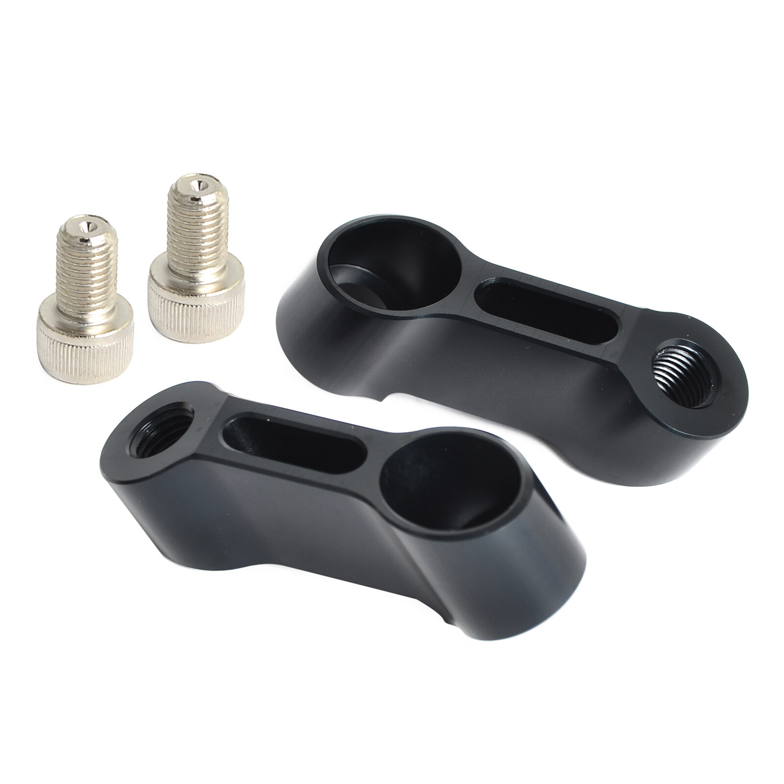 10mm*1.25 Motorcycle Rear View Mirror Mount Risers Extenders Adapters Universal