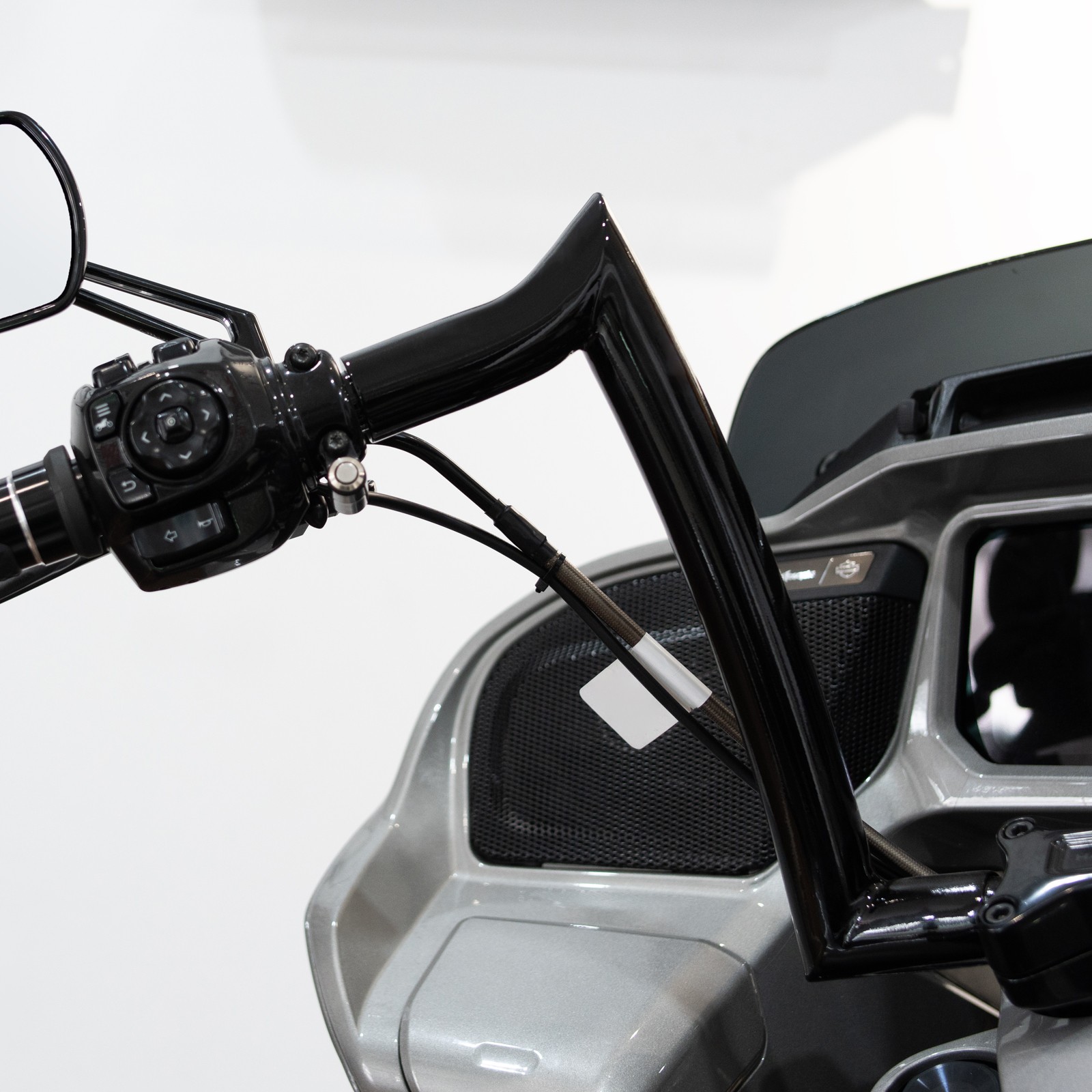 12inch Handlebar fit Harley Davids CVO Road Glide 2024+，Road Glide2025+ Black
