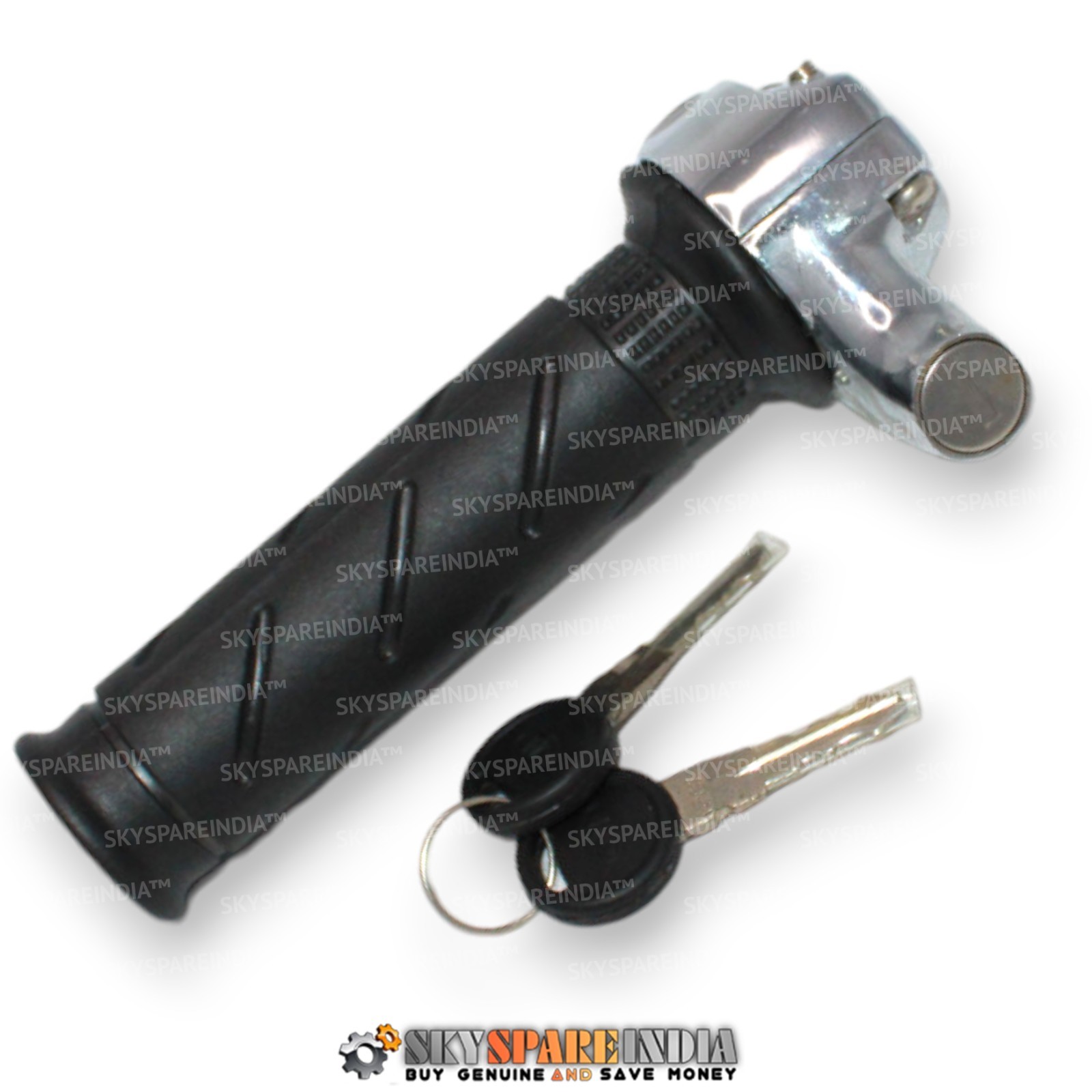 Lockable Throttle Twist Grip Compatible With Royal Enfield Triumph Norton BSA