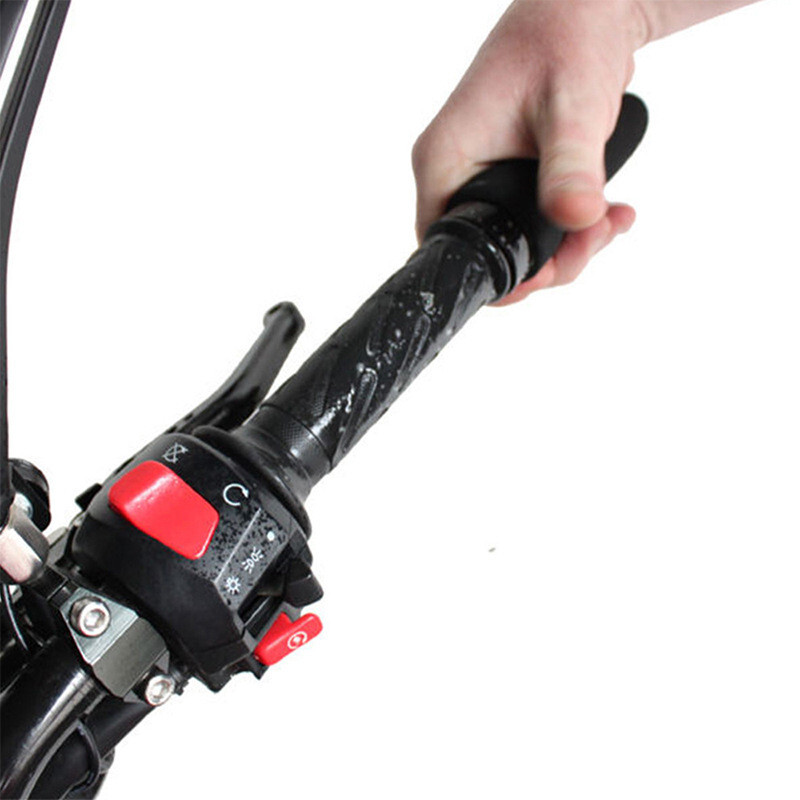 Motorcycle Bicycle Handlebar Cover Slip-on Anti Vibration Comfort Handlebar Grip