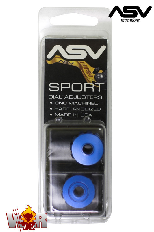 ASV Inventions Dial Adjusters Blue