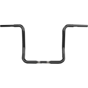 LA Choppers 1-1/4 in. Twin Round Handlebars 1-1/4″ Gloss Black #LA-7325-14B